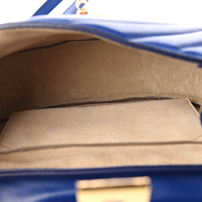 Chloe Calfskin Quilted Mini Drew Bijou Shoulder Bag Majesty Blue 4 of 8