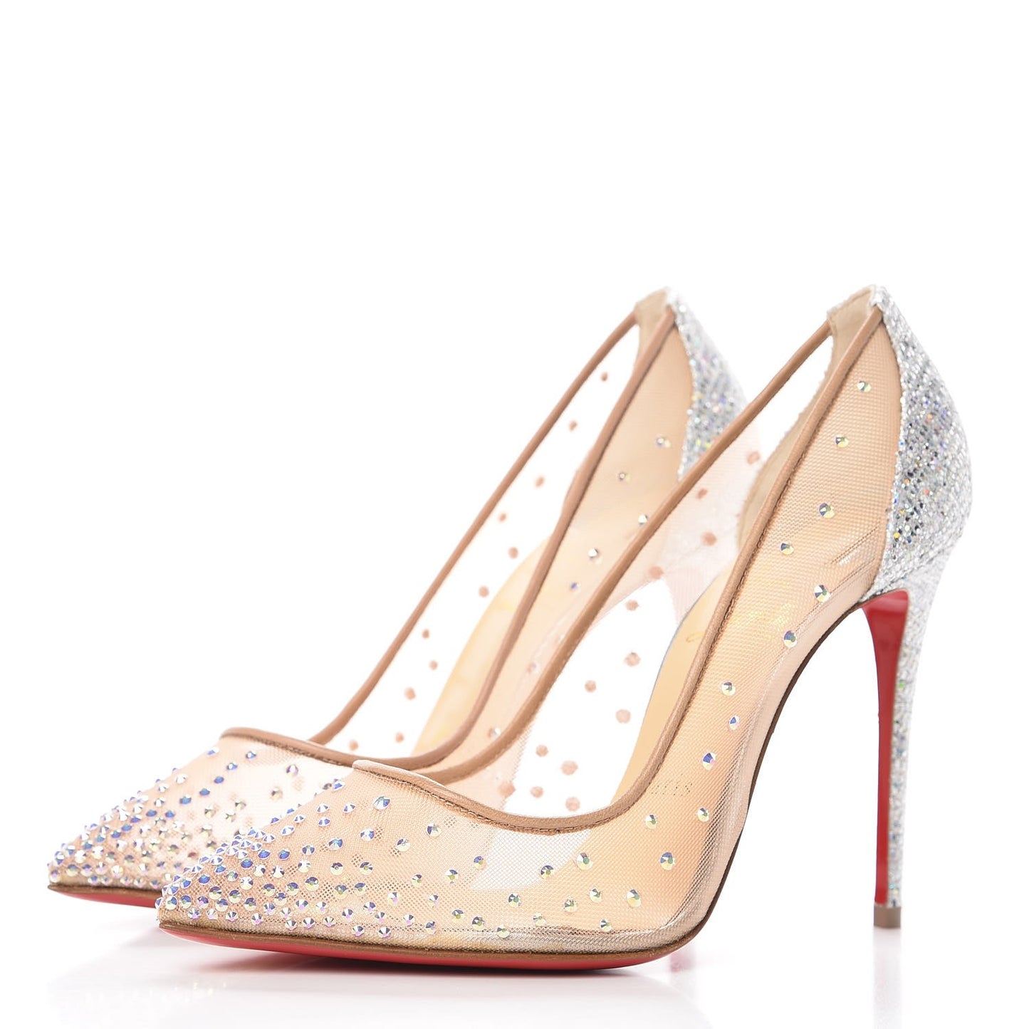 Crystal Strass Follies 100 Pumps 36 Crystal