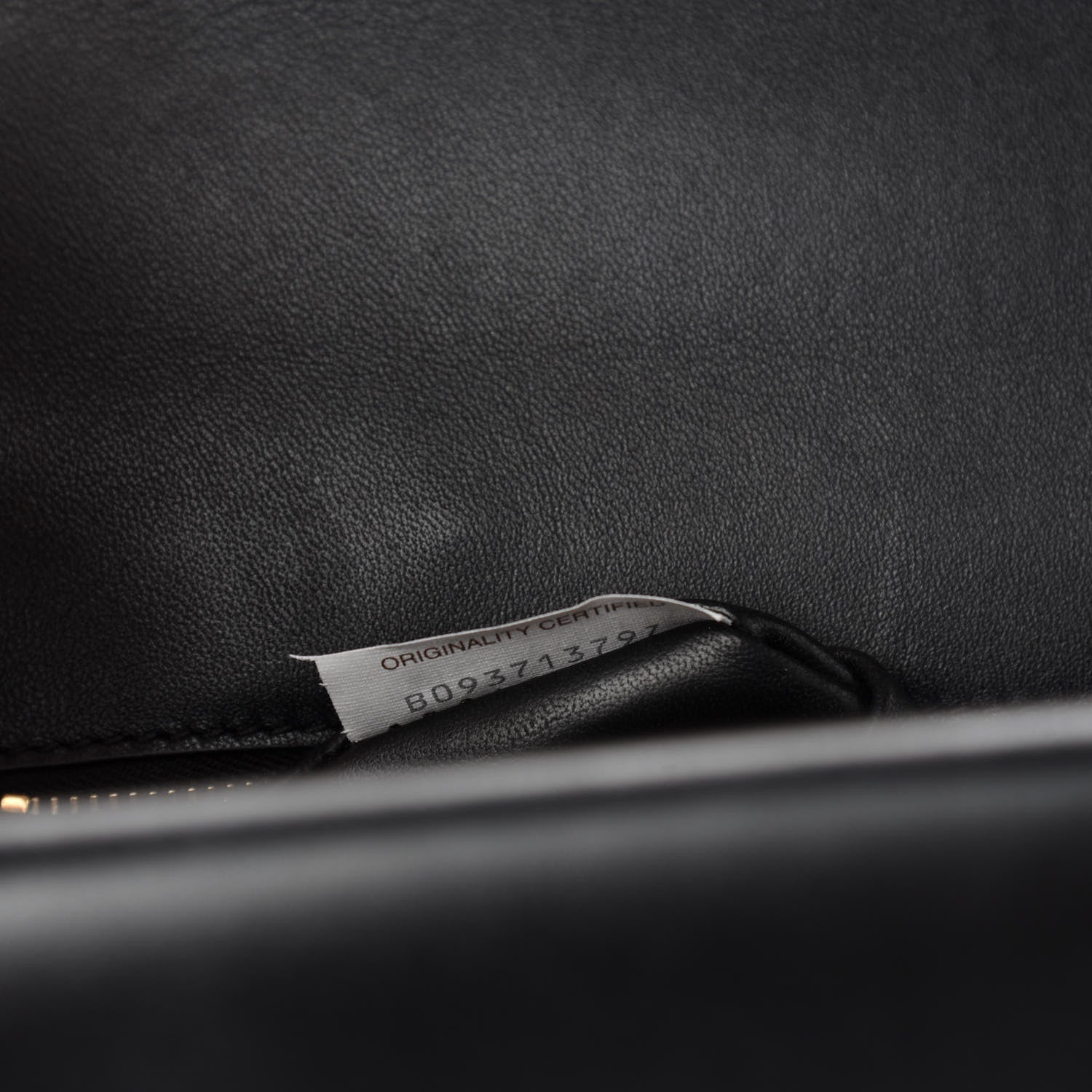 Bottega Veneta Box Calfskin Nappa Clip Bag Black 12 of 13