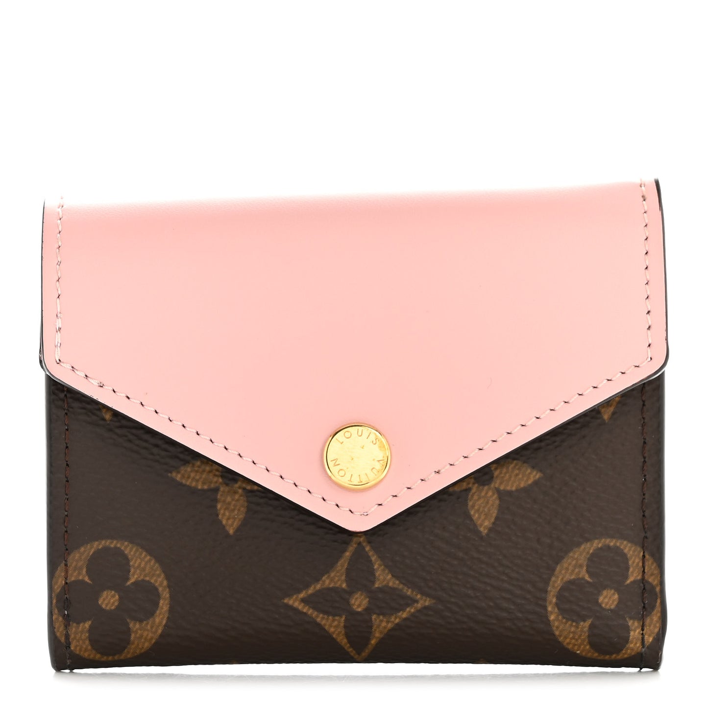 Monogram Zoe Wallet Rose Ballerine
