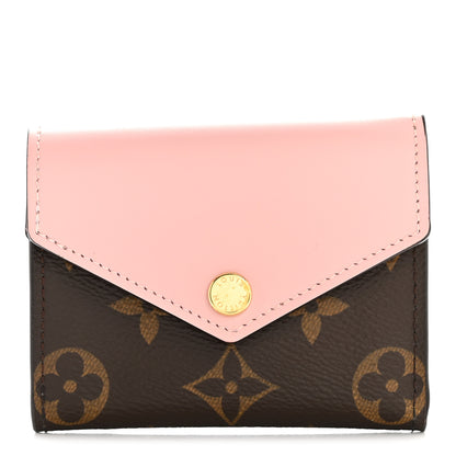 Louis Vuitton Monogram Zoe Wallet Rose Ballerine 1 of 7