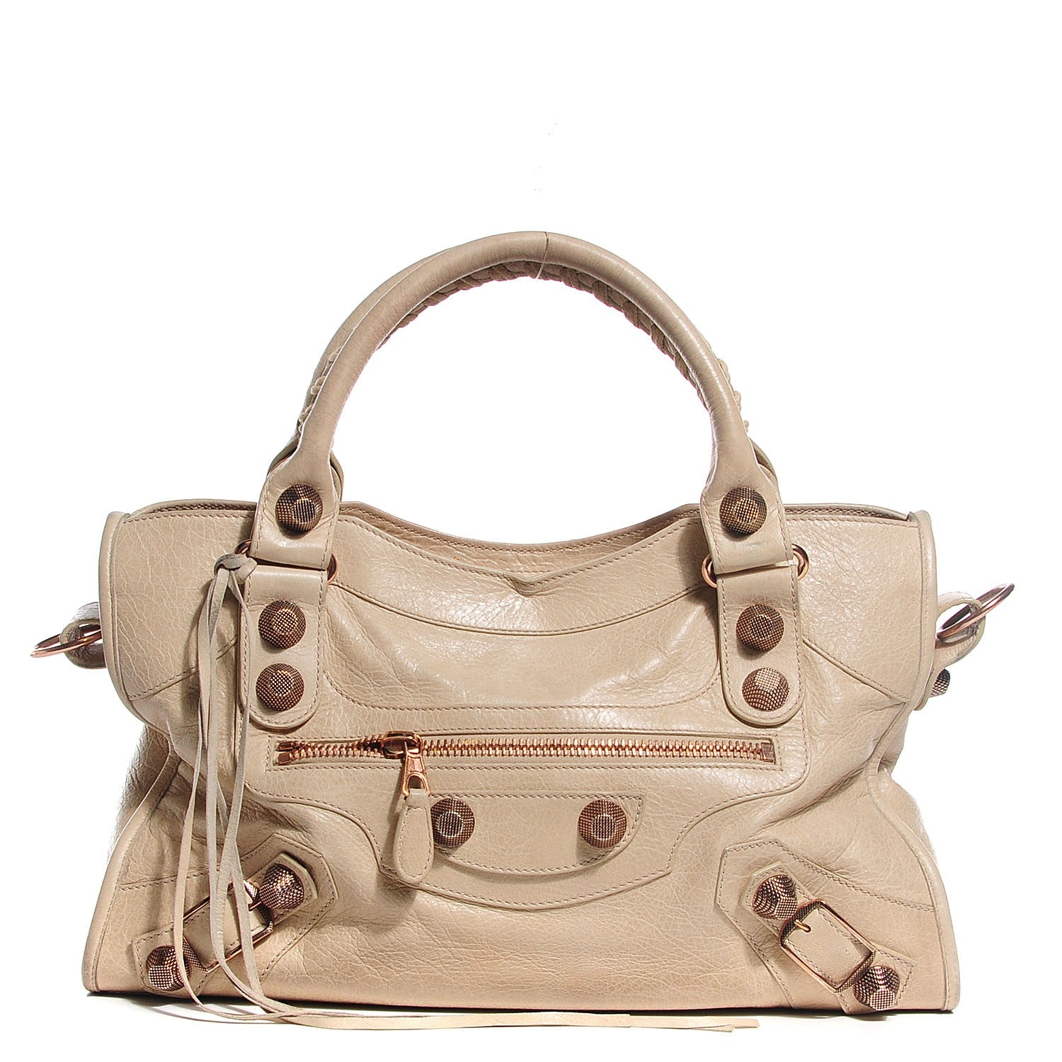 Balenciaga Agneau Giant 21 Rose Gold Hardware City Praline 1 of 12