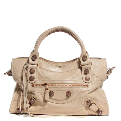 Balenciaga Agneau Giant 21 Rose Gold Hardware City Praline 1 of 12