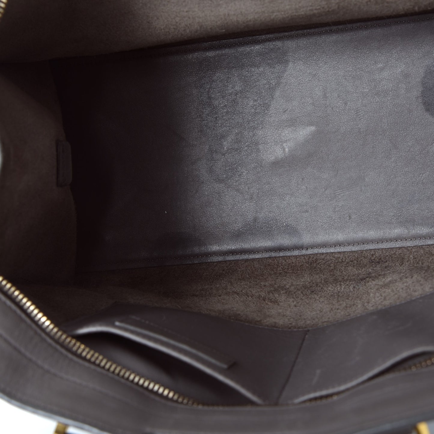 Calfskin Small Classic Y Cabas Fog