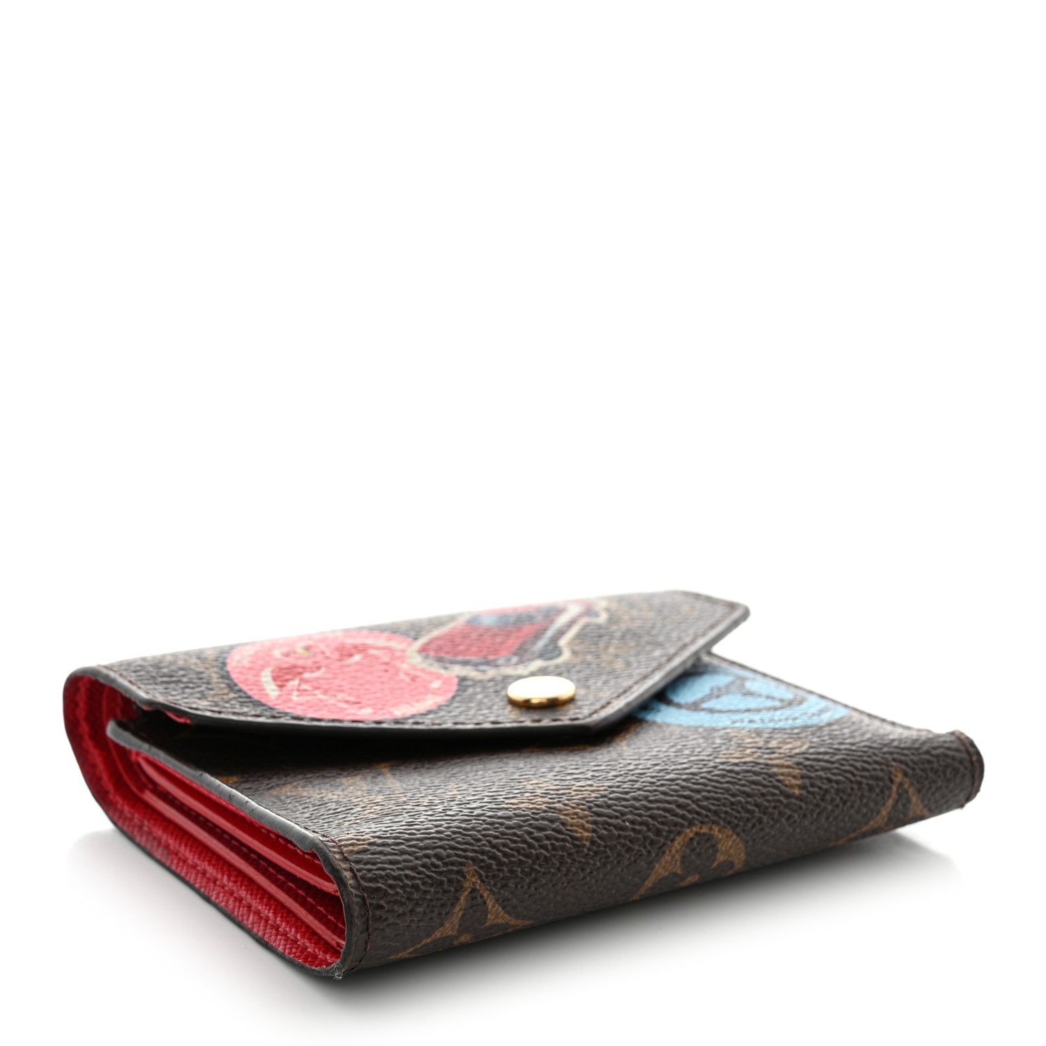 Louis Vuitton Monogram World Tour Victorine Wallet 4 of 14