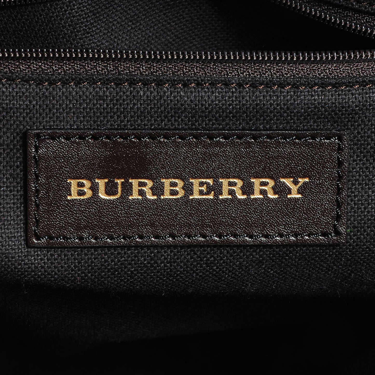 Haymarket Check Medium Tote Chocolate