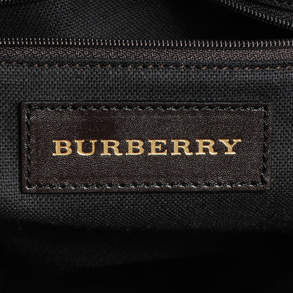 Burberry Haymarket Check Medium Tote Chocolate 9 of 11