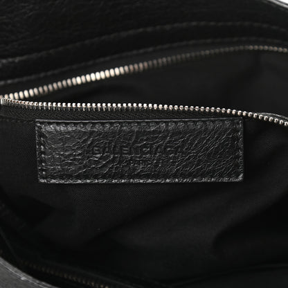 Balenciaga Agneau Classic Silver Hardware Velo Black 6 of 9