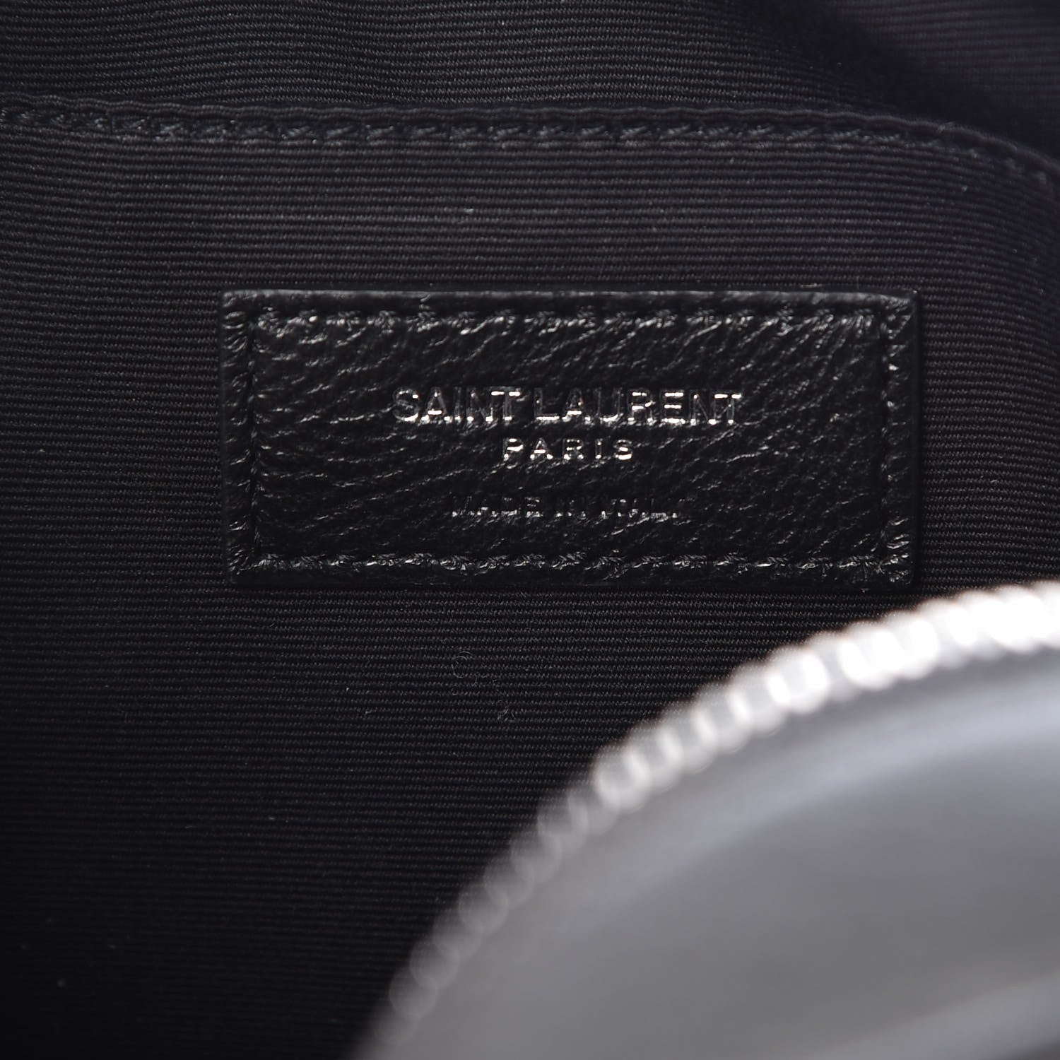 Saint Laurent Calfskin Monogram Small Lou Camera Bag Storm 6 of 7