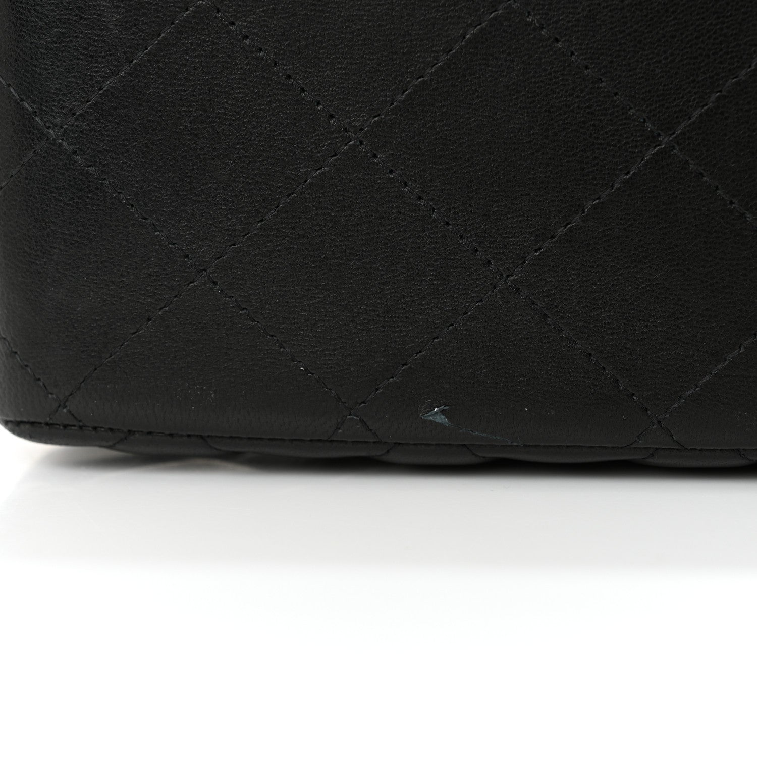 Chanel Lambskin Quilted Jumbo Double Flap Black 13 of 13