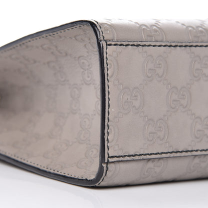Gucci Soft Guccissima Medium Emily Chain Shoulder Bag Storm Grey 8 of 9