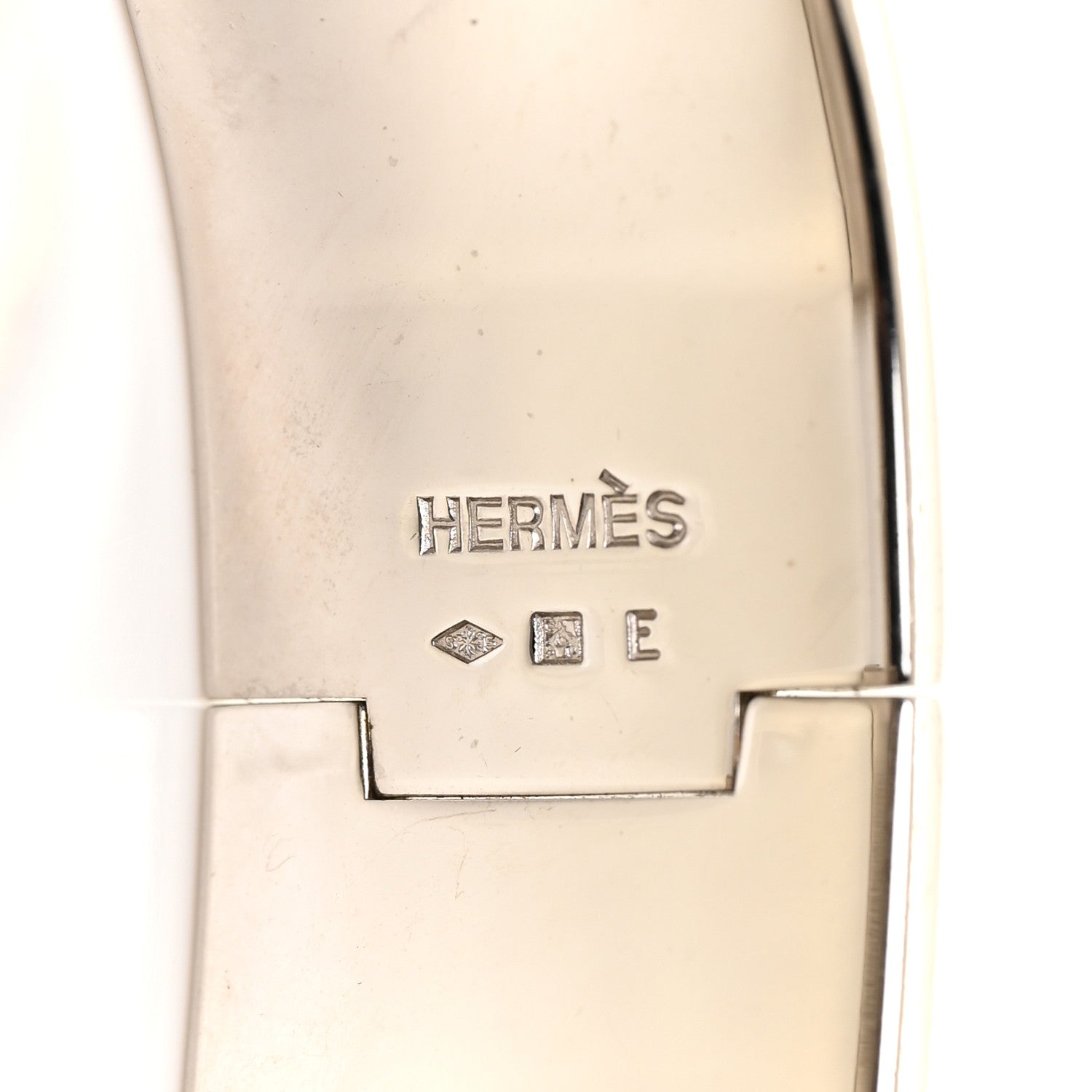 Hermes Enamel Wide Clic Clac H Bracelet PM Jaune Soleil 4 of 5