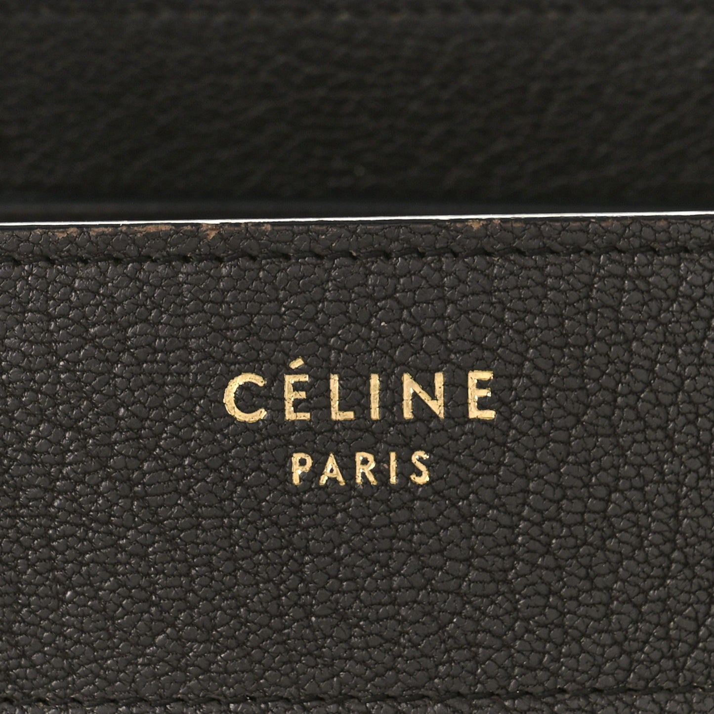 Goatskin Micro Luggage Dark Taupe
