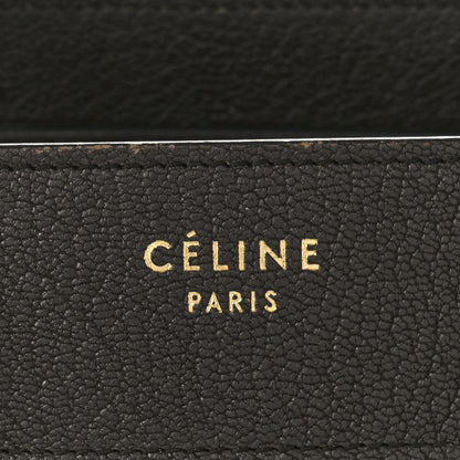 Celine Goatskin Micro Luggage Dark Taupe 6 of 11