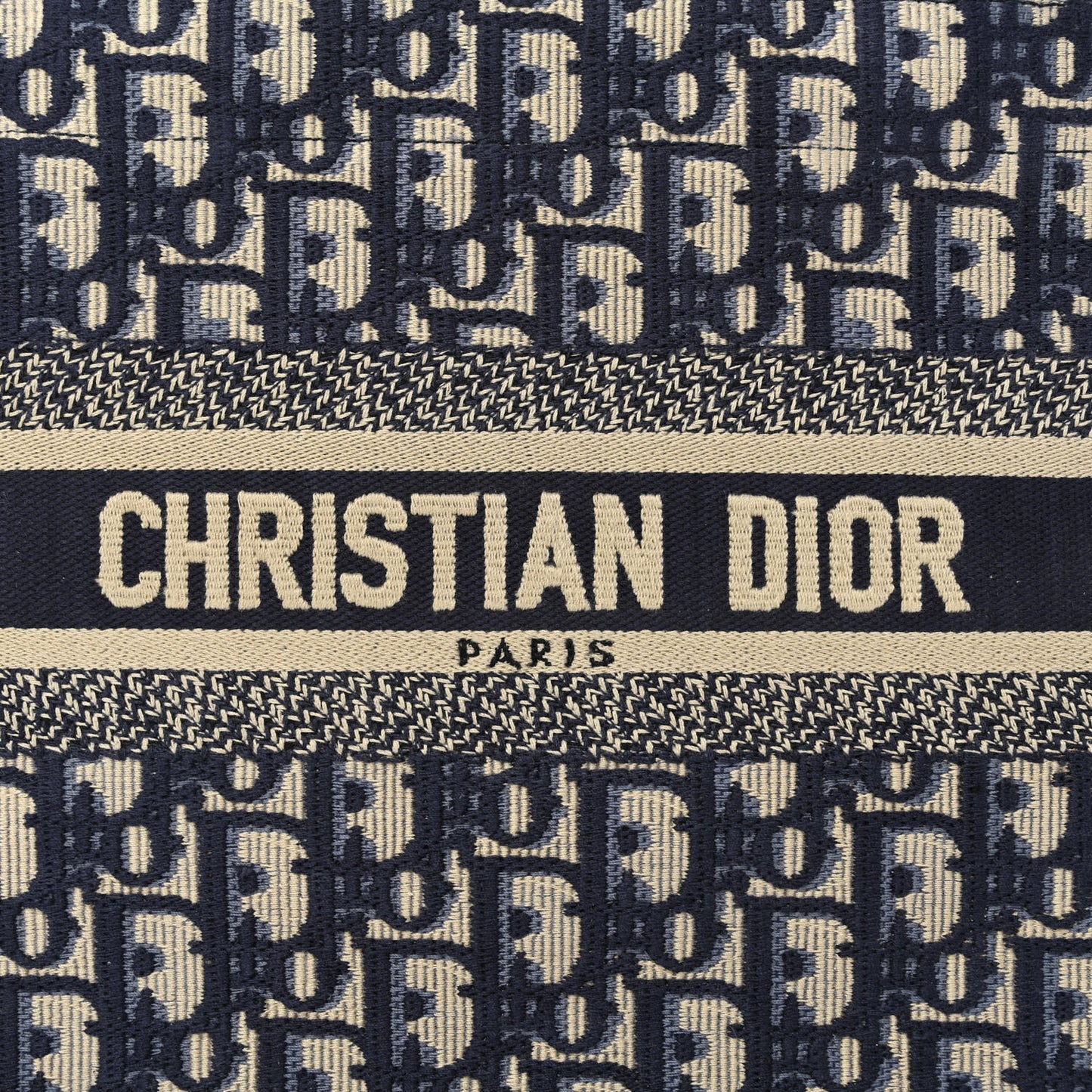 Oblique Small Book Tote Blue Multicolor