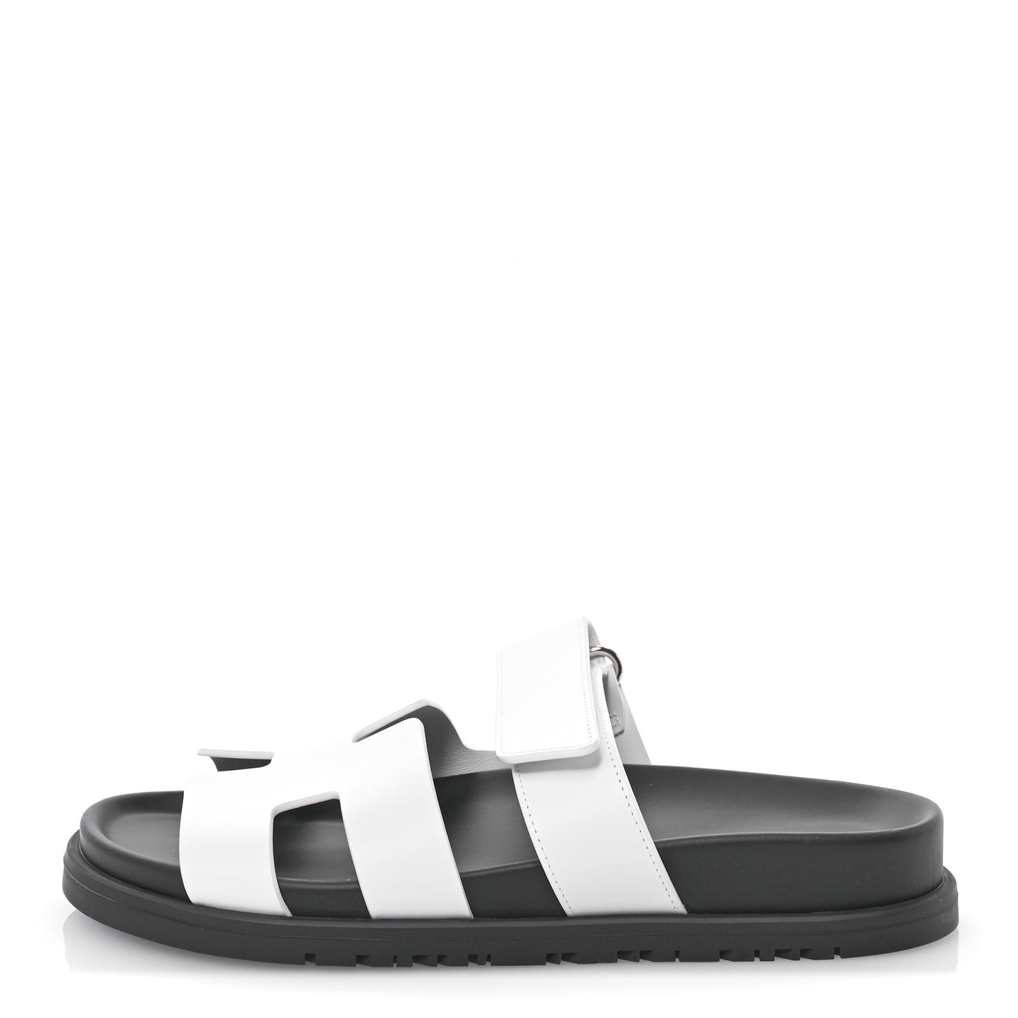 Calfskin Womens Chypre Sandals 36 White
