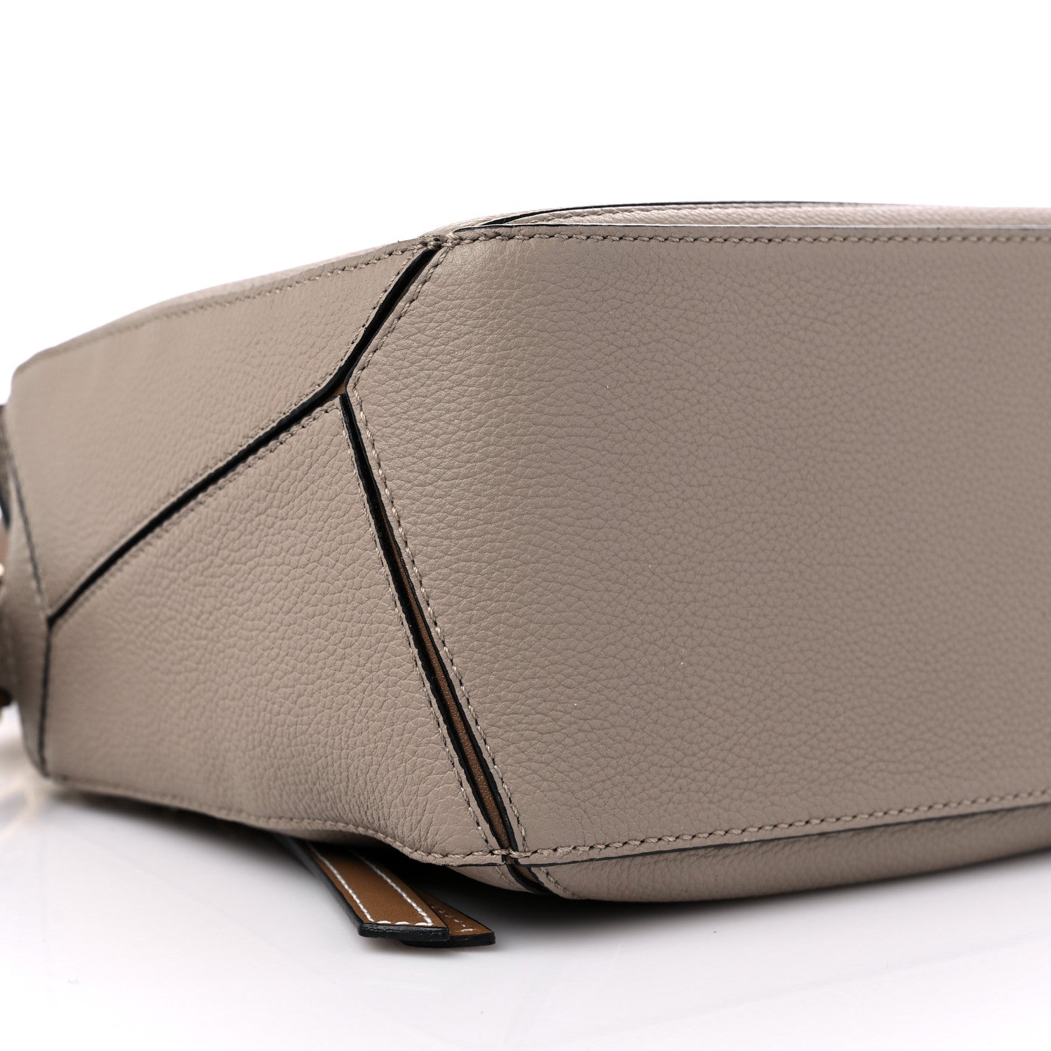 Loewe Grained Calfskin Small Puzzle Bag Sand Mink 7 of 8