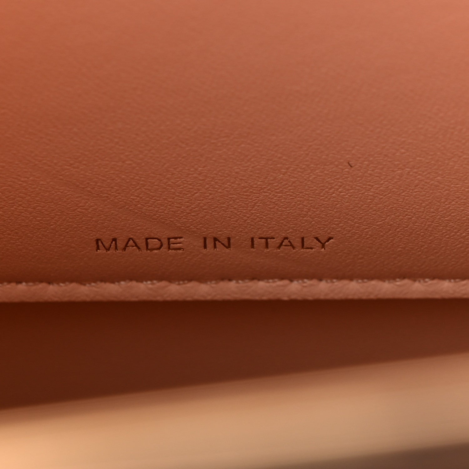 Fendi Vitello Seta Shiny Nappa Medium Peekaboo I SEE U Satchel Miele Scuro Light Rose 6 of 10