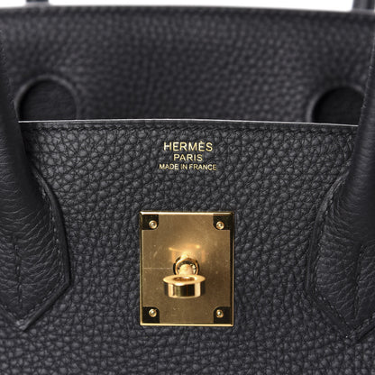 Hermes Togo Birkin 30 Black 7 of 9