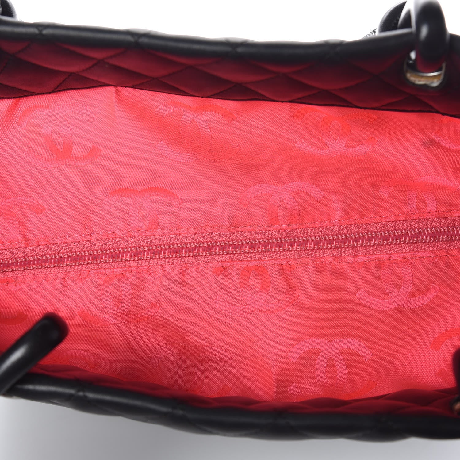 Chanel Calfskin Quilted Large Cambon Tote Black 8 of 18