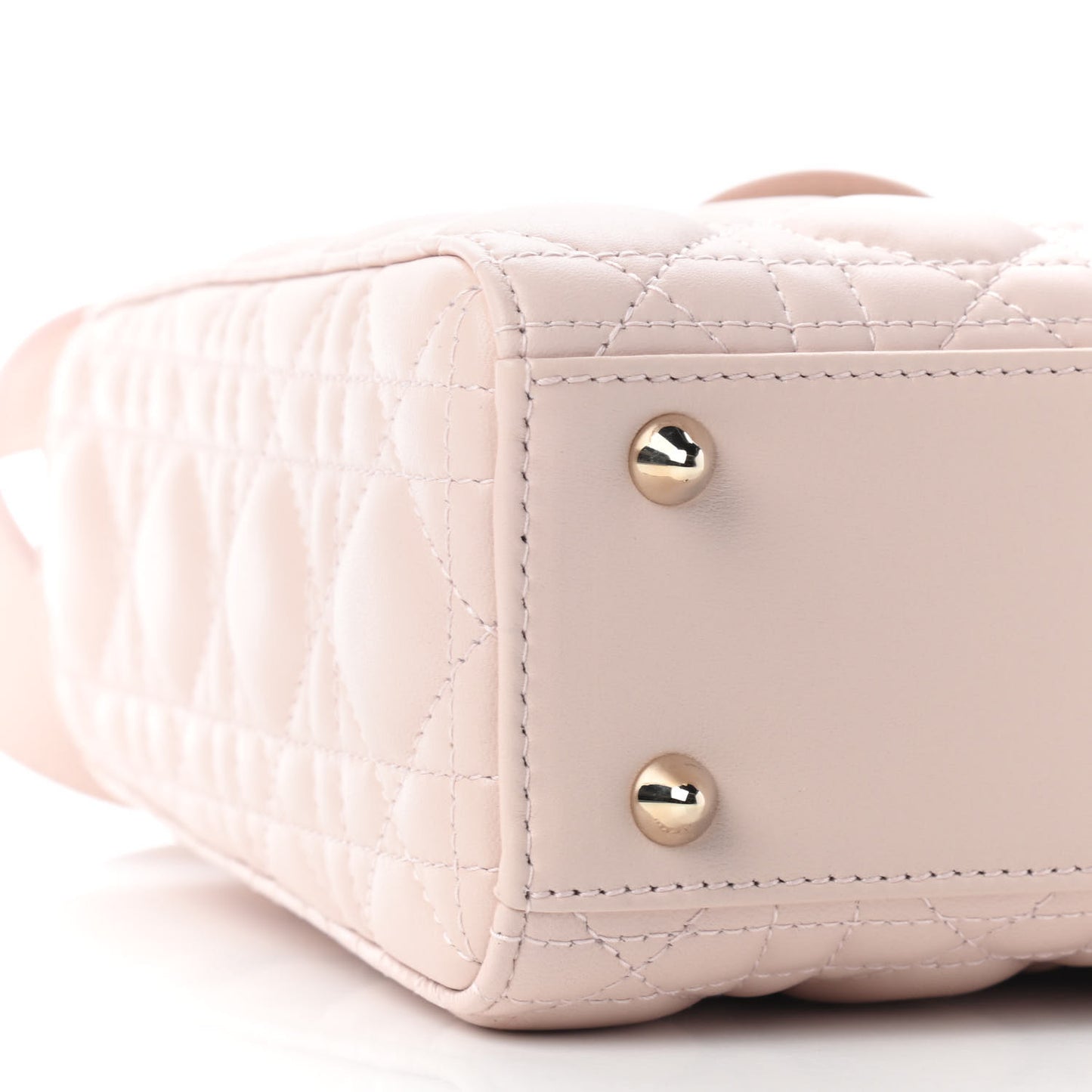 Lambskin Cannage Small My ABCDior Lady Dior Blush Pink