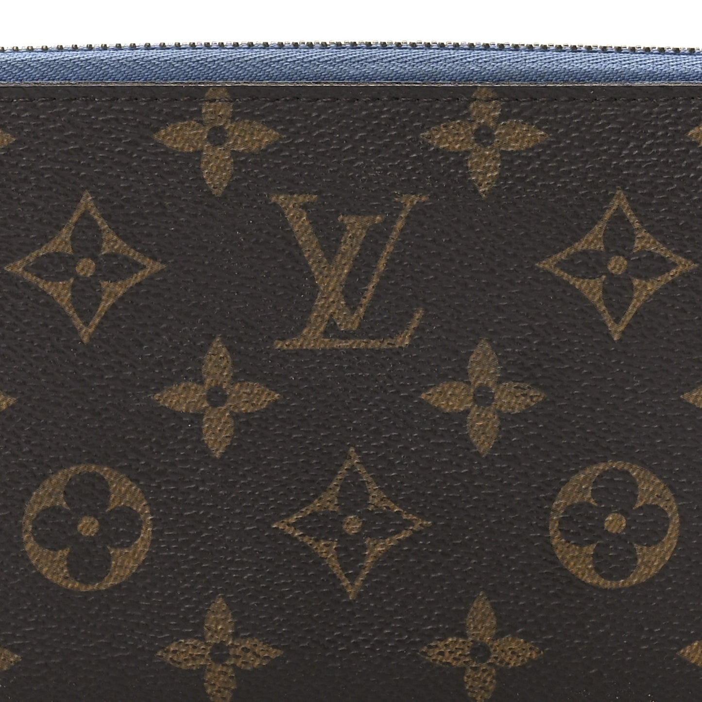Monogram Zippy Wallet Blue Jean