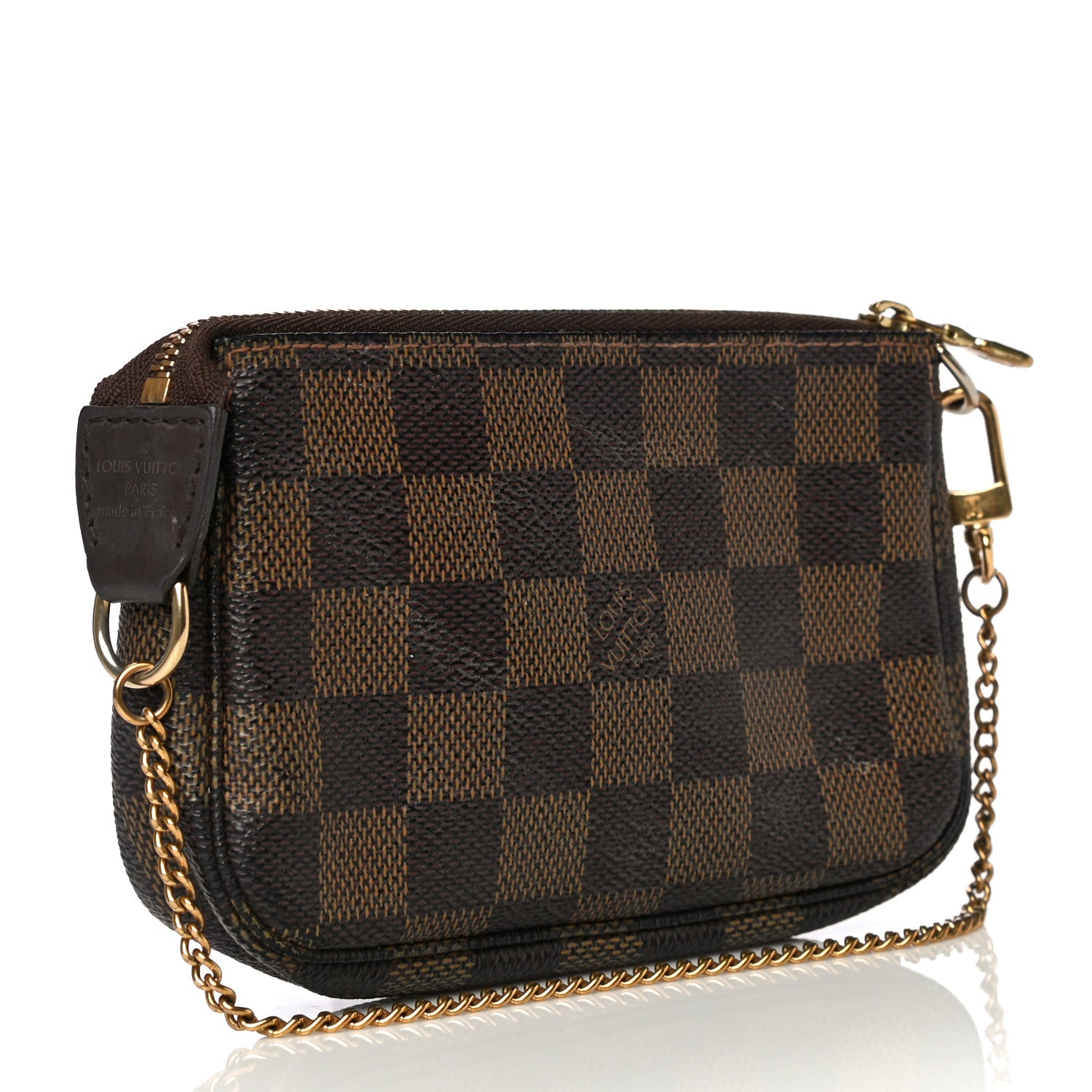 Louis Vuitton Damier Ebene Mini Pochette Accessories 2 of 14