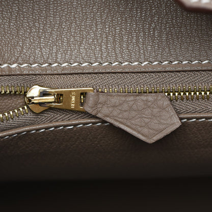 Hermes Togo Birkin 35 Etoupe 10 of 28