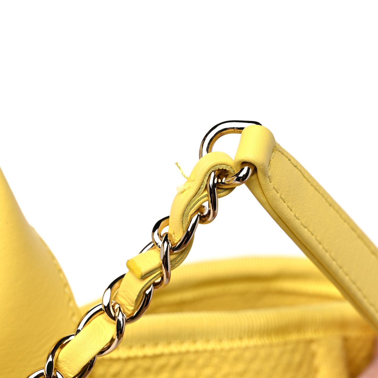 Mixed Fibers Small Deauville Tote Yellow