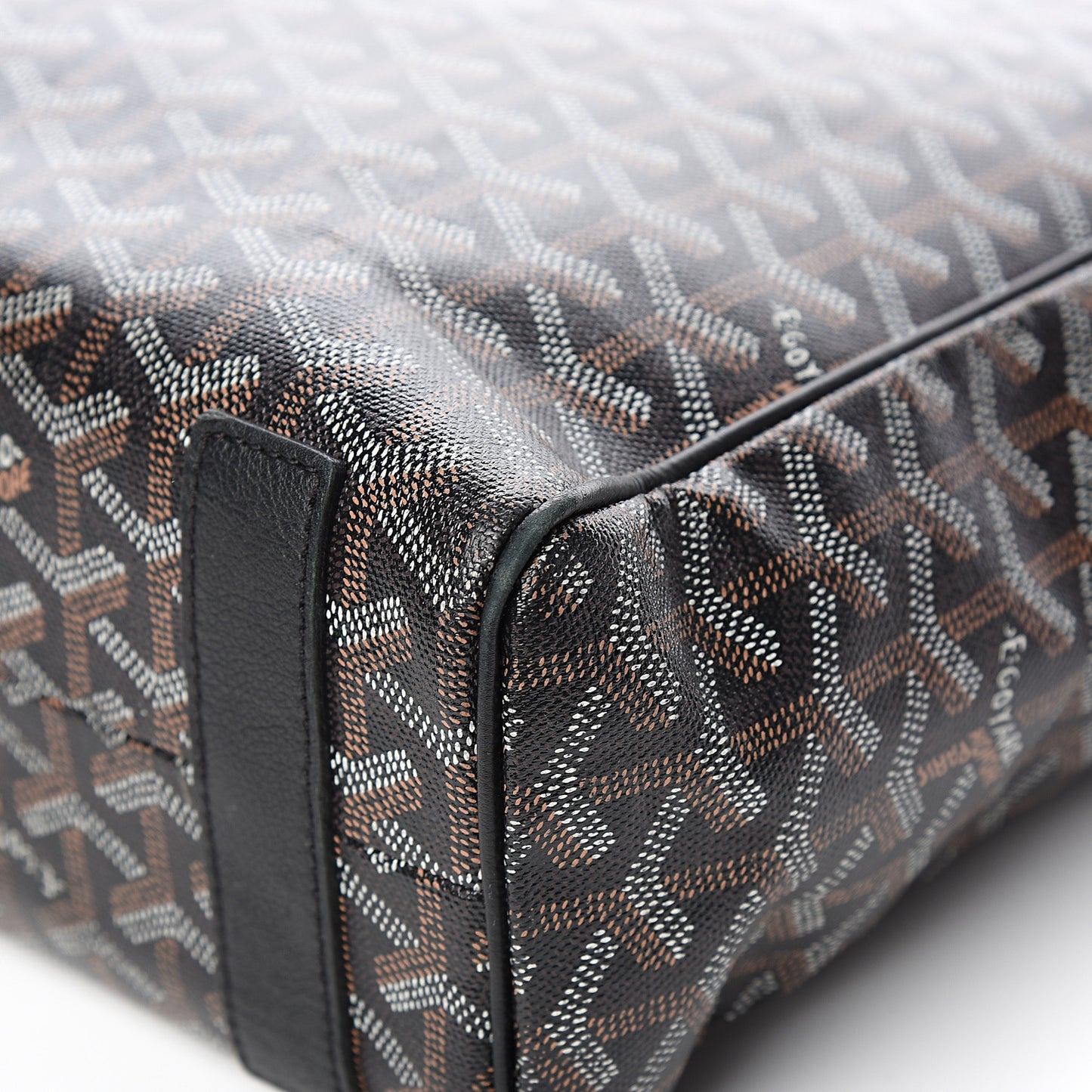 Goyardine Voltaire III Tote Black