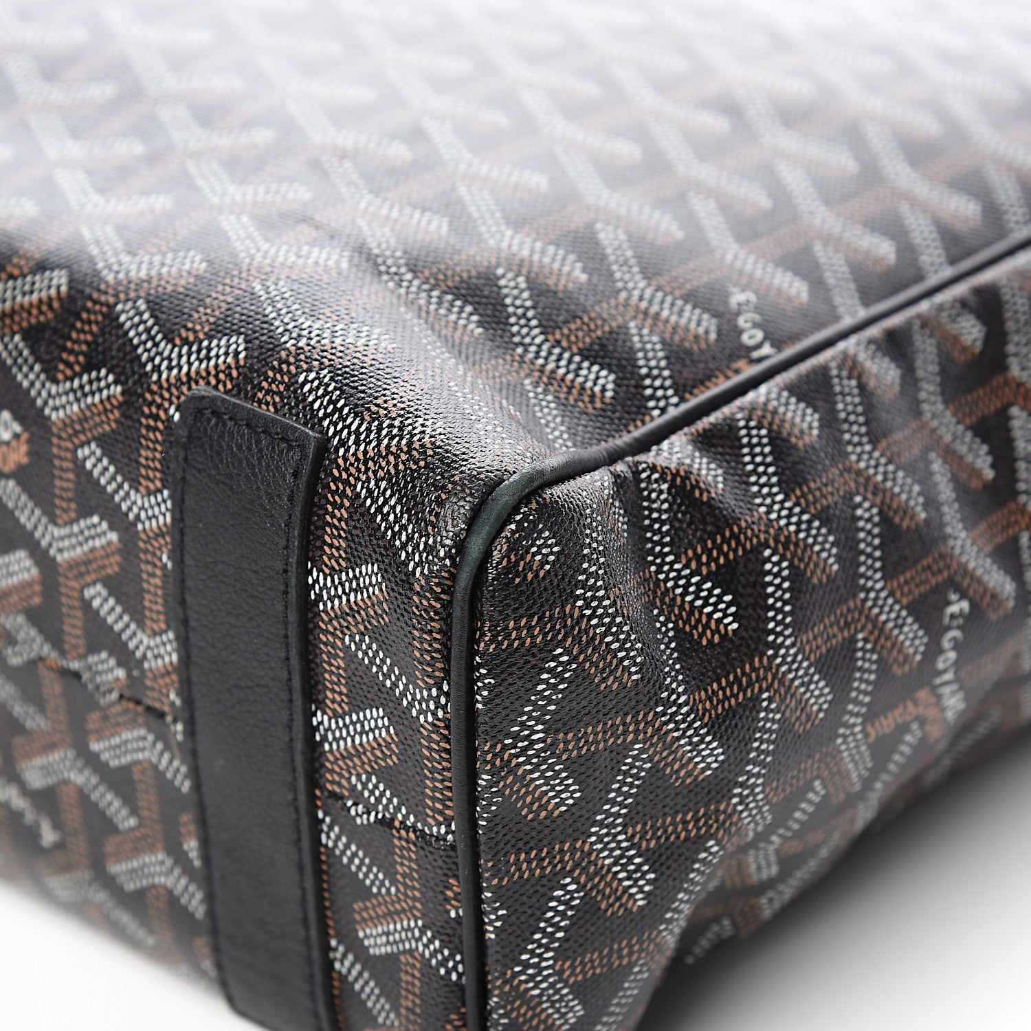 Goyard Goyardine Voltaire III Tote Black 12 of 13