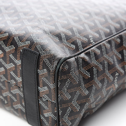 Goyard Goyardine Voltaire III Tote Black 12 of 13