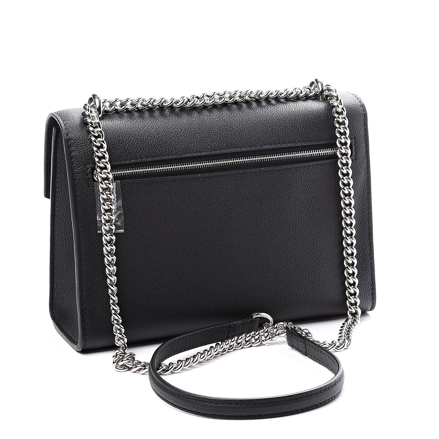 Soft Calfskin My Lockme Chain Bag BB Black