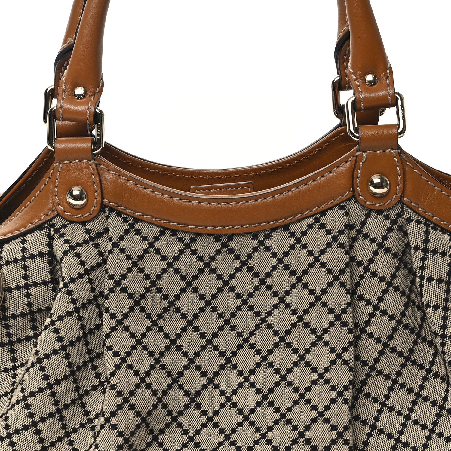 Gucci Diamante Medium Sukey Tote Brown 8 of 11