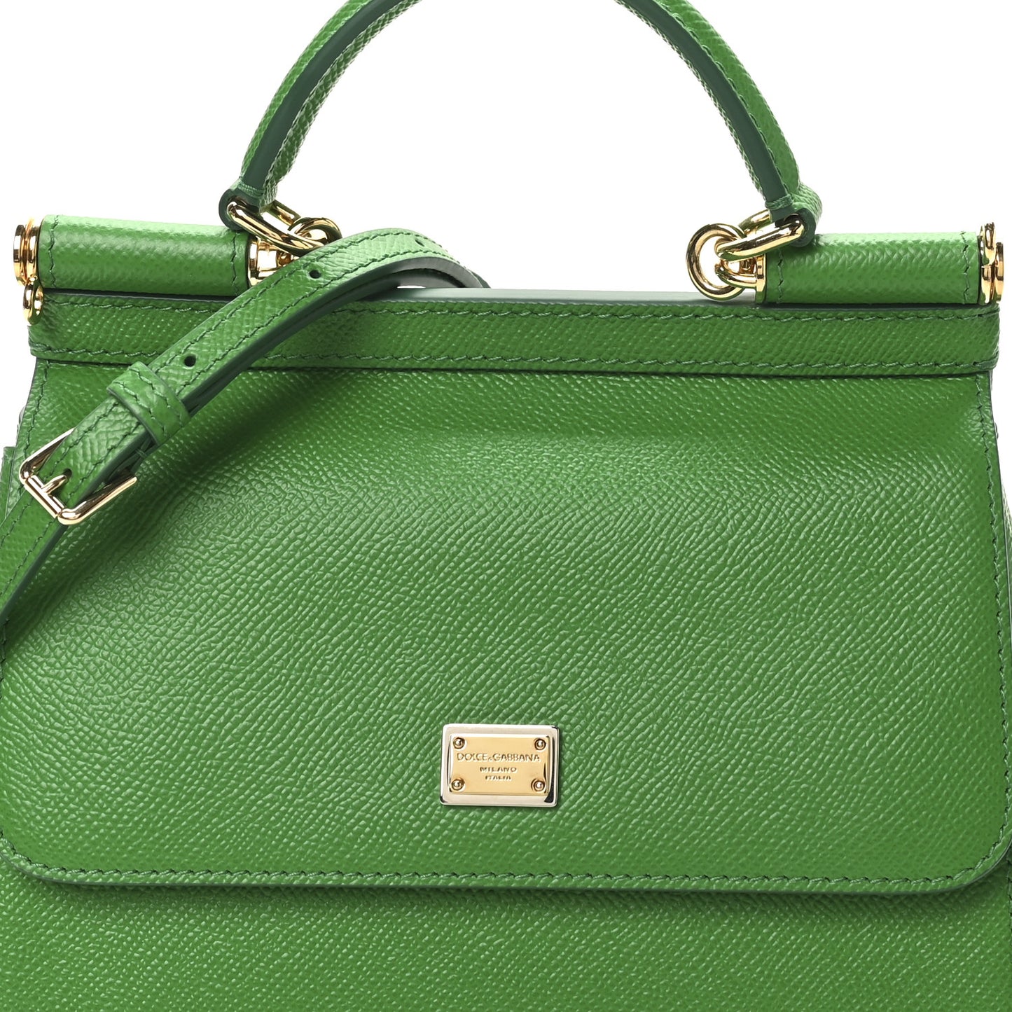 Dauphine Small Miss Sicily Satchel Green