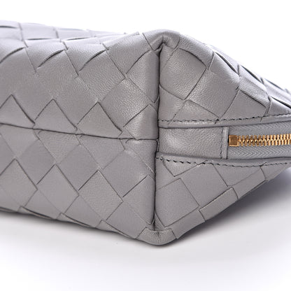 Bottega Veneta Nappa Intrecciato Cosmetic Case Concrete 9 of 10