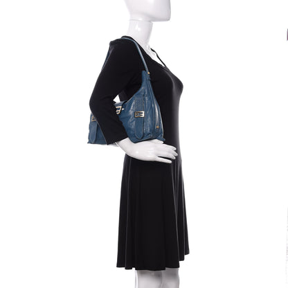 Fendi Nappa Sweet Hobo Blue 2 of 18