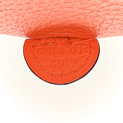 Hermes Taurillon Clemence Evelyne TPM Orange Minium 7 of 11