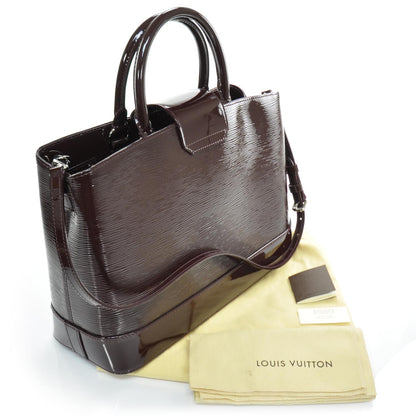 Louis Vuitton Electric Epi Mirabeau GM Prune 3 of 10