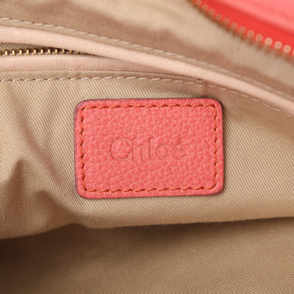 Chloe Calfskin Large Paraty Coral 5 of 10