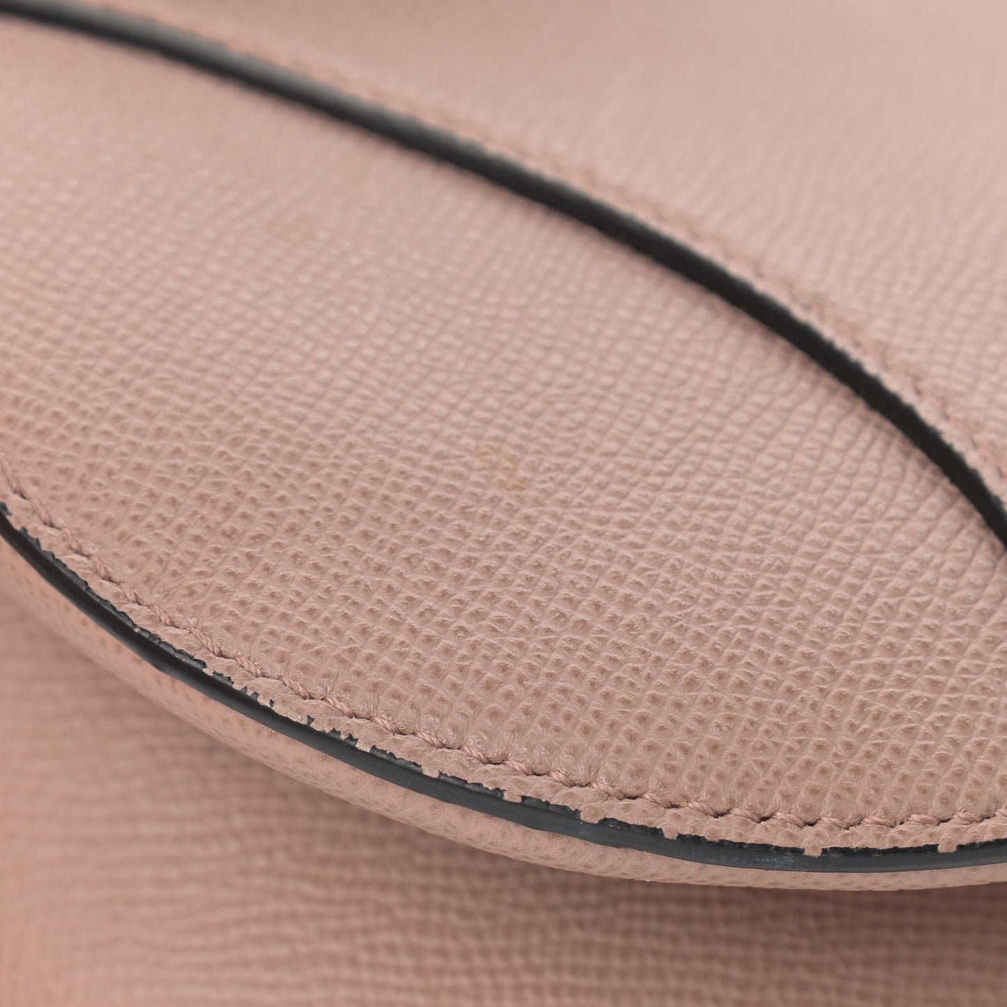 Grained Calfskin Saddle Bag Fard