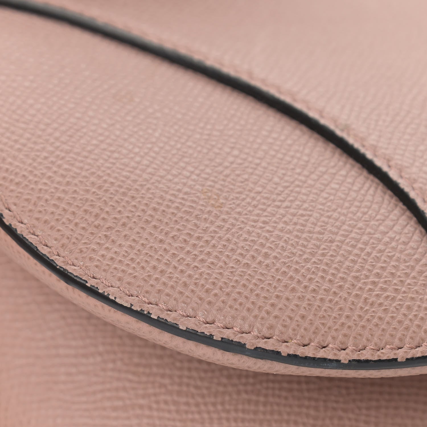 Christian Dior Grained Calfskin Saddle Bag Fard 6 of 12