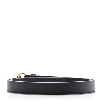 Gucci Calfskin Horsebit Buckle Belt 90 36 Black 2 of 5