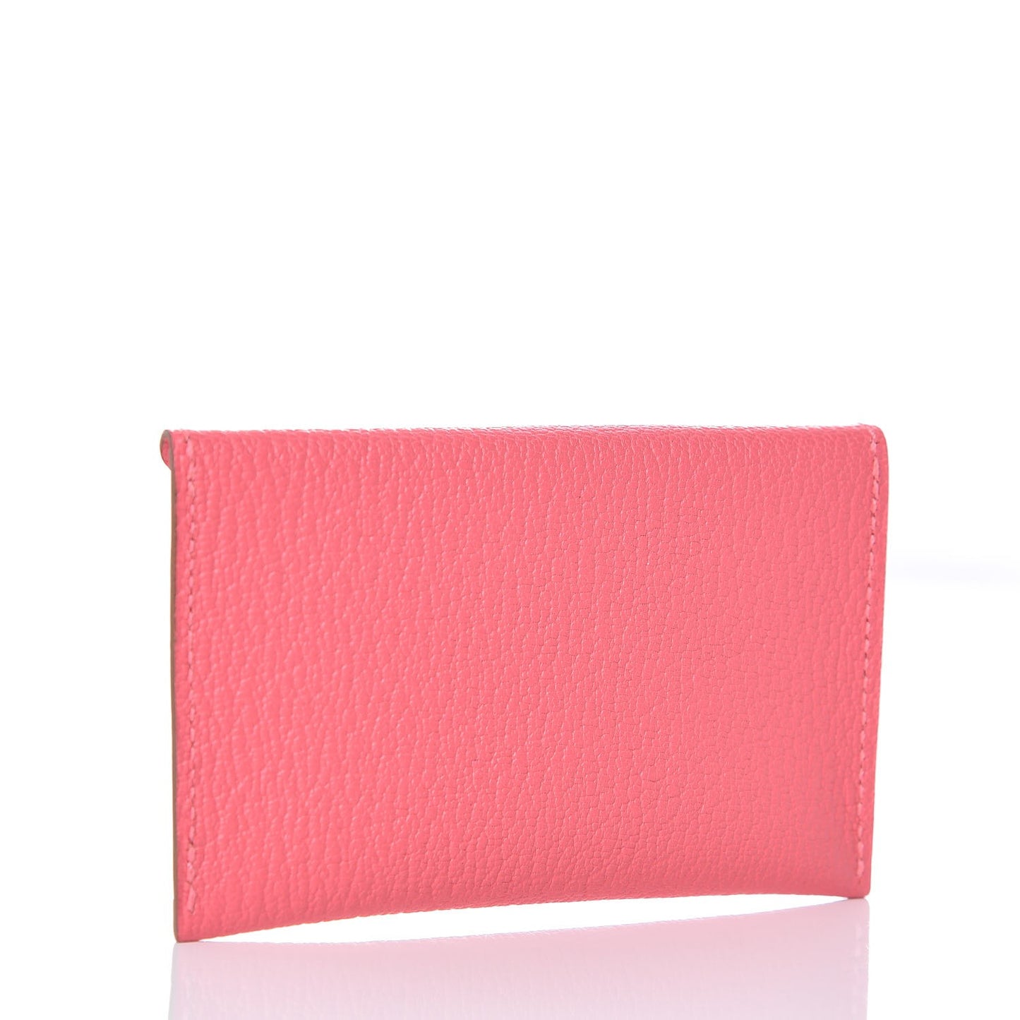 Chevre Mysore Small Envelope Clutch Rose Lipstick