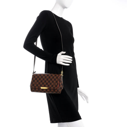 Louis Vuitton Damier Ebene Favorite MM 2 of 7