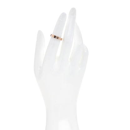 Cartier 18K Pink Gold 3.5mm LOVE Wedding Band Ring 49 4.75 2 of 5