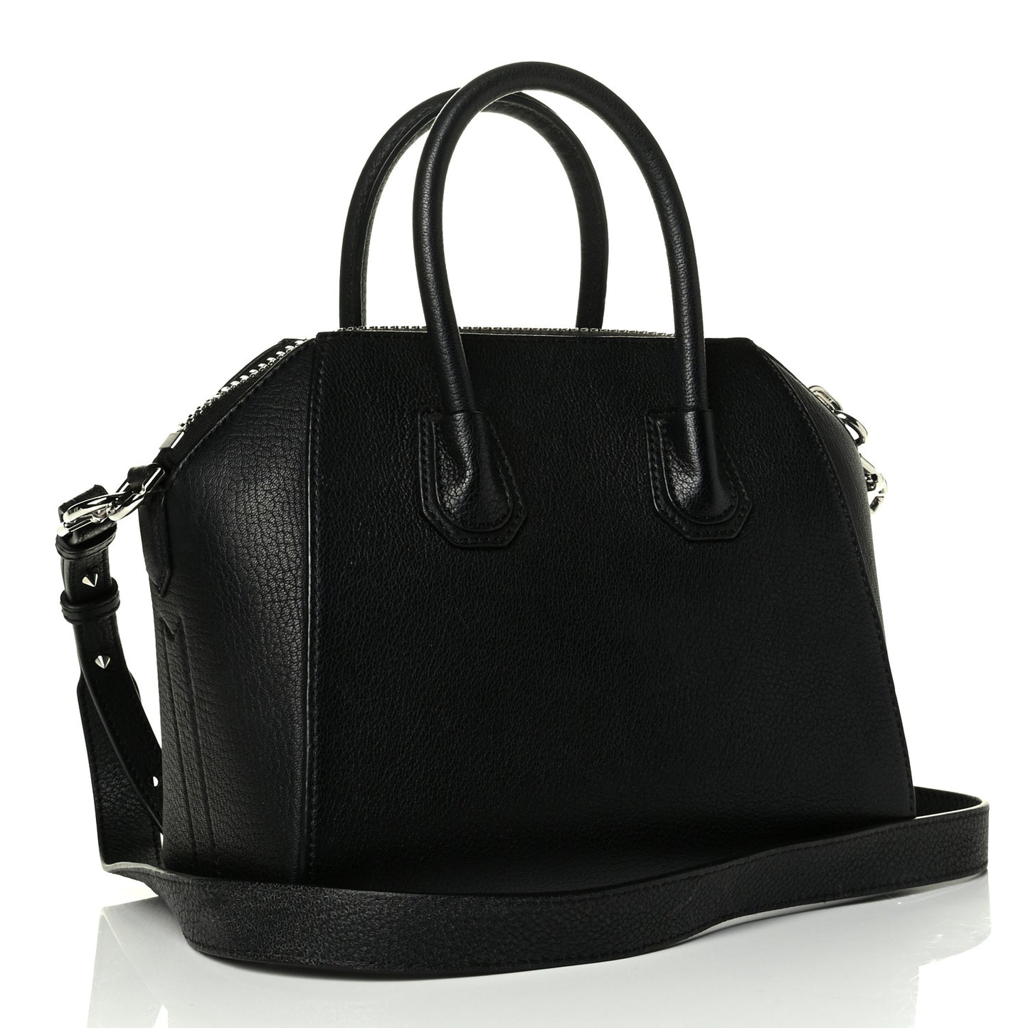 Sugar Goatskin Mini Antigona Black