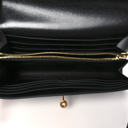 Hermes Box Kelly Longue Wallet Black 5 of 9