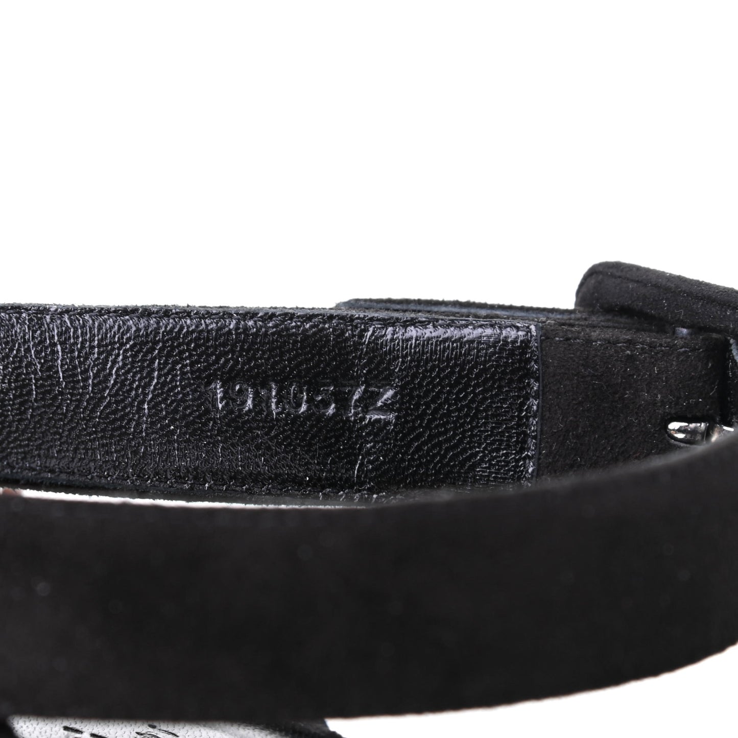 Suede Goatskin Tendresse Wedge Sandals 36 Black