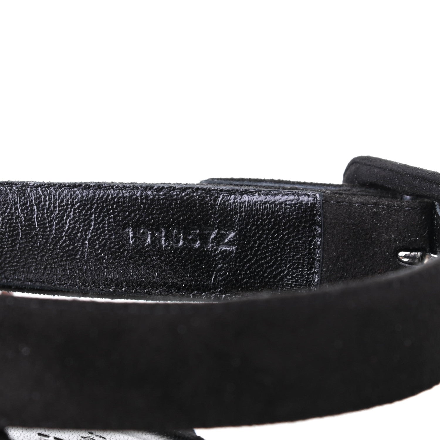 Hermes Suede Goatskin Tendresse Wedge Sandals 36 Black 8 of 9